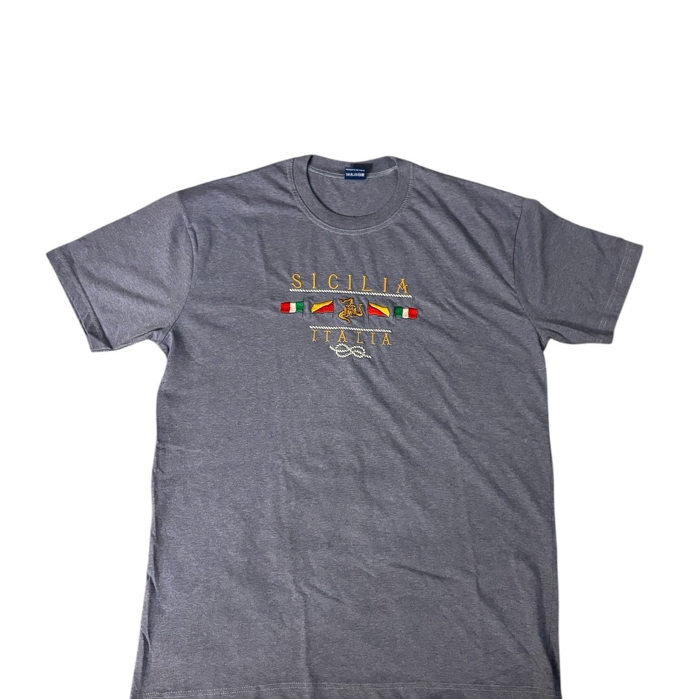 Vintage x Italia Gray Short Sleeve Tee